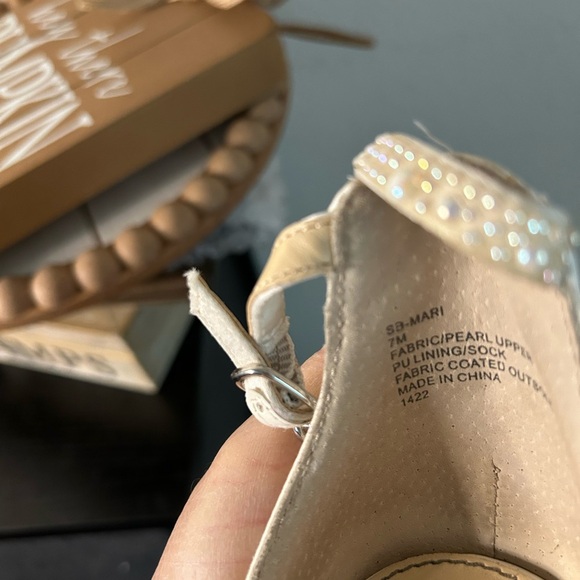 Betsey Johnson Pearl Embellished Heels - Picture 6 of 6